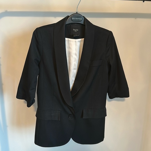 Smythe Jackets & Blazers - Smythe Black Blazer (size 4)